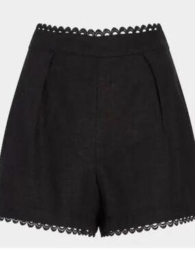 NWT EXPRESS LINEN SHORTS high rise